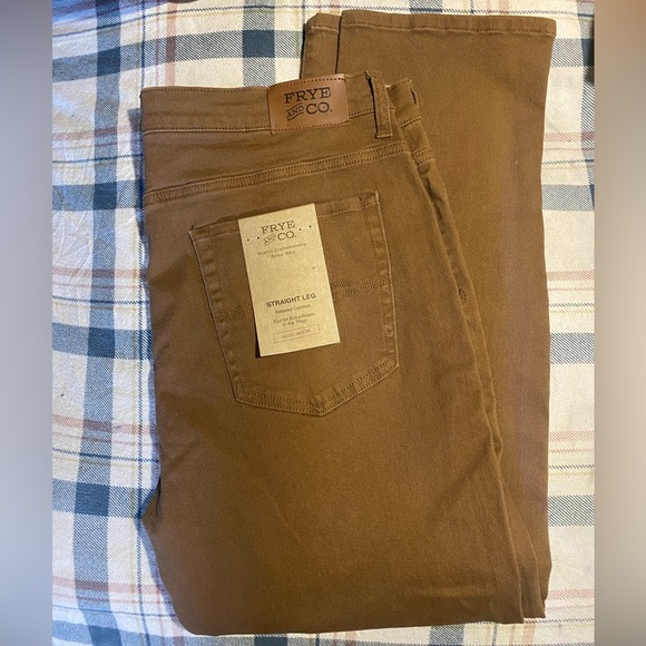 FRYE AND CO. Other - Frye and CO: Toffee wash straight leg jeans